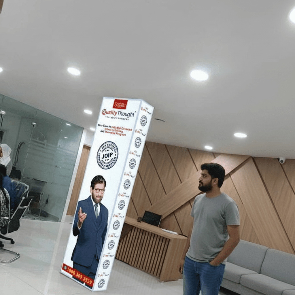 Our team visiting Quality Thought Infosystems, Hyderabad